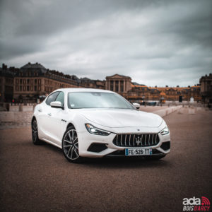 Location véhicules de luxe mariage MASERATI GHIBLI SQ4 Yvelines 78