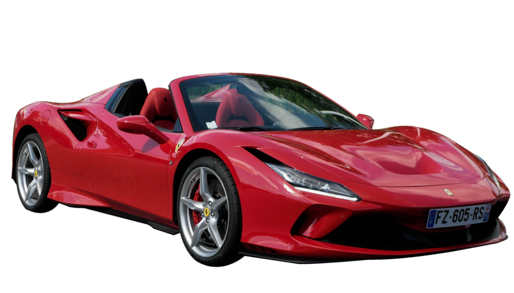 Location voiture sportive Ferrari F8 Tributo Spider ada bois d'arcy 78 Yvelines