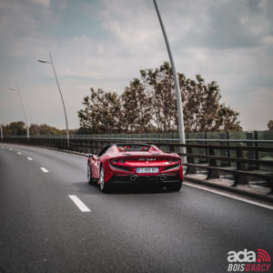 Location voiture sportive Ferrari F8 Tributo Spider ada bois d'arcy 78 Yvelines