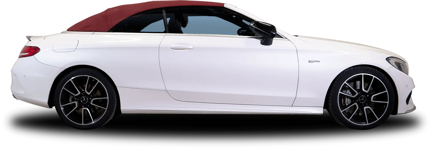Mercedes C43 AMG Cabriolet — voiture de luxe mariage Yvelines